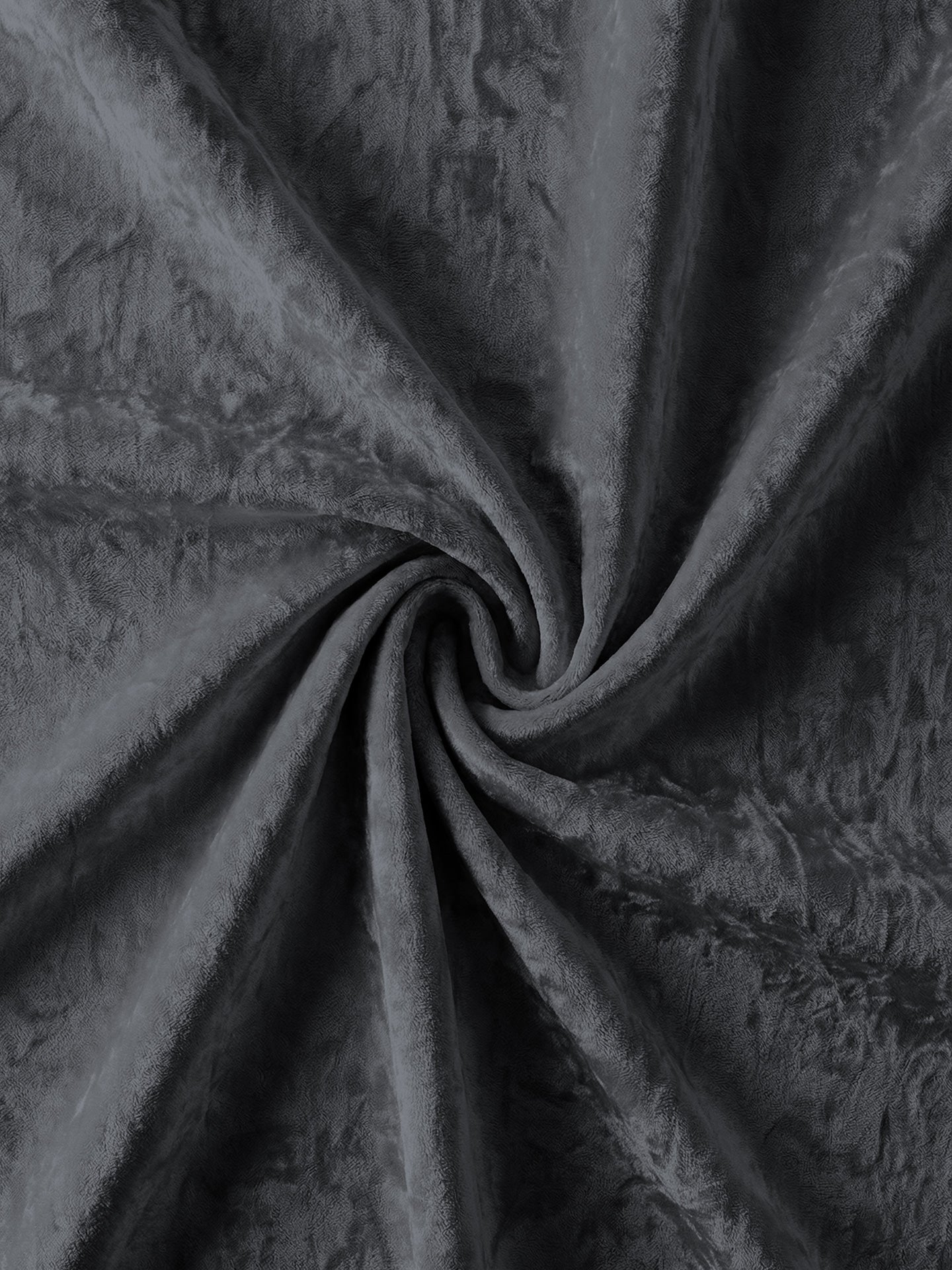 Crushed Velvet Luxus Boxspringbett Schwarz SAILOR