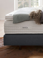 Webstoff Boxspringbett Anthrazit CHESTER