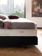 Samt Boxspringbett Schwarz LONDON