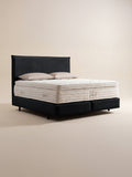 Samt Boxspringbett Schwarz LONDON