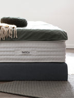 Webstoff Boxspringbett Anthrazit LYON