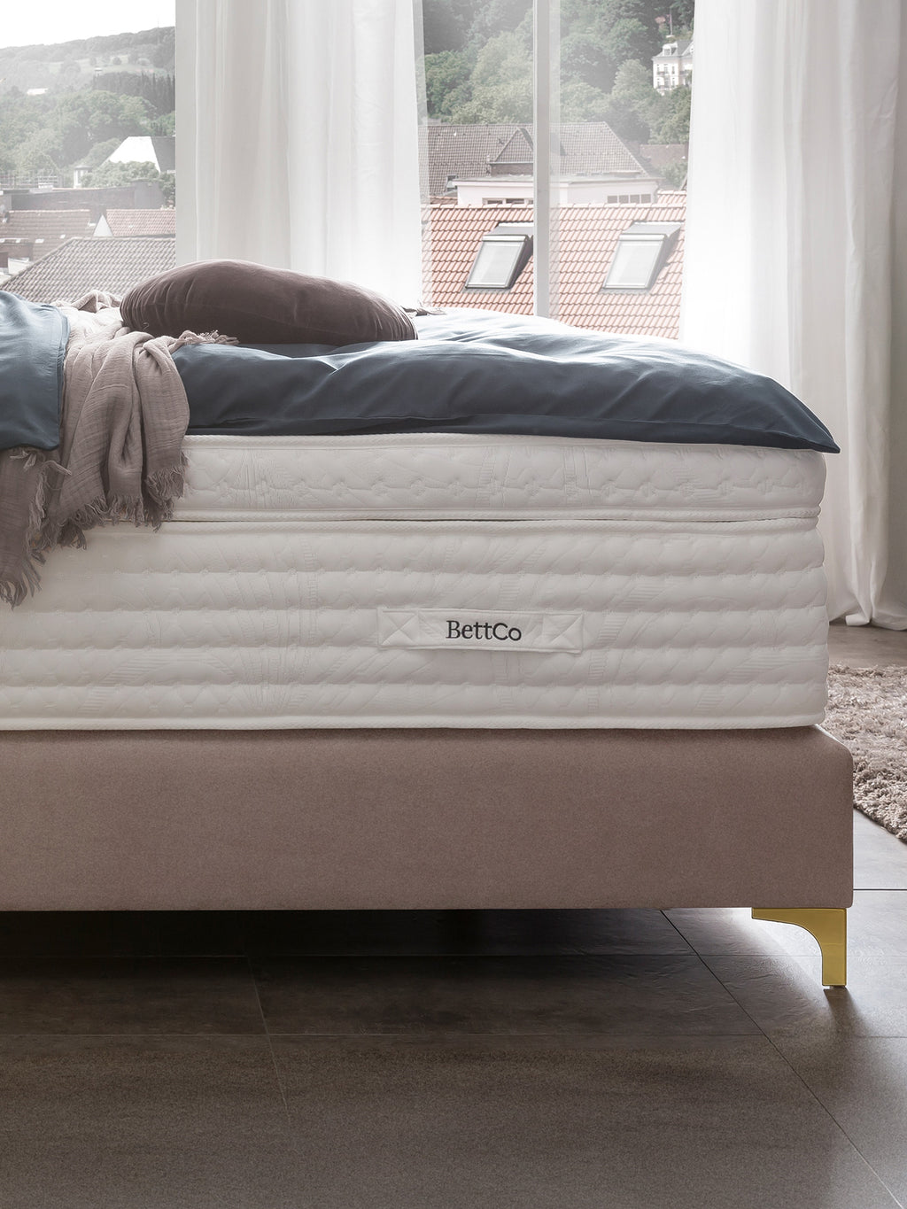 Samt Boxspringbett Rose MAISON