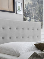 Velours Boxspringbett mit Stauraum Grau MILANO