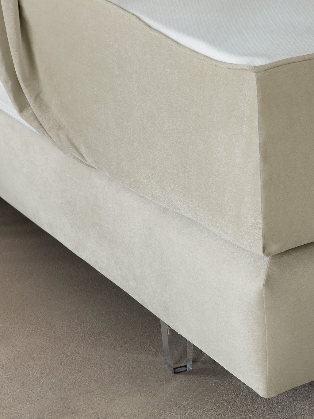 Samt Matratzenschoner Creme FEELGOOD