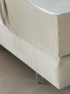 Samt Matratzenschoner Creme FEELGOOD BettCo Boxspringbetten
