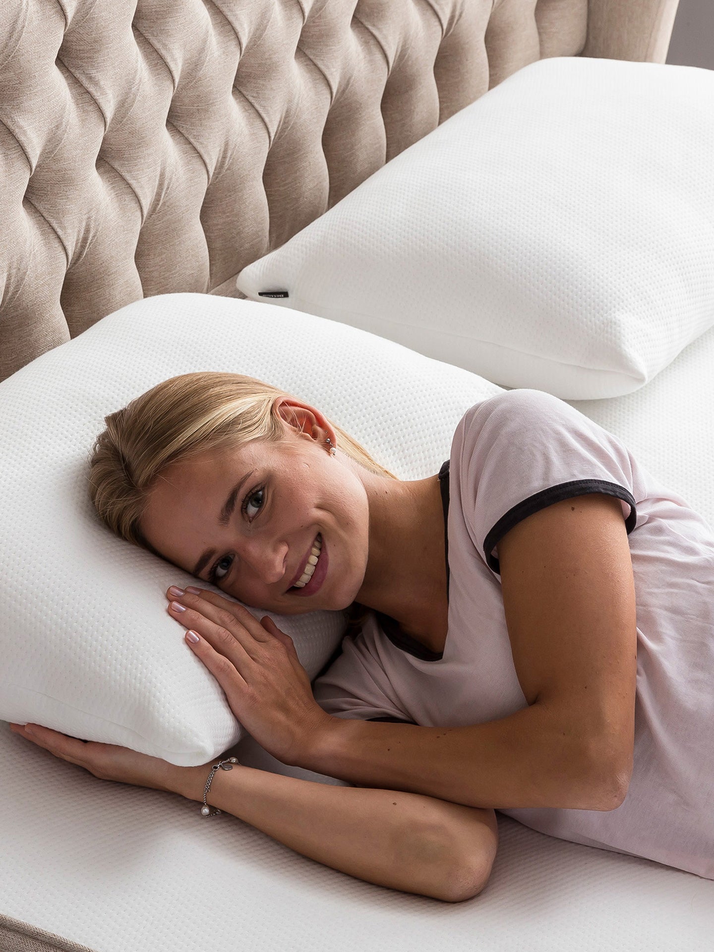 Premium Visco-Kopfkissen 60 x 40 cm Doppelpack