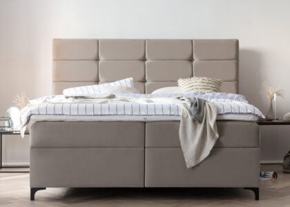 Alternative view of Boxspringbett mit Bettkasten Kansas in Velours