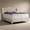 Boxspringbett-Maison-in-Samt-Beige-11 Beige