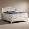 Boxspringbett-Maison-in-Samt-Creme-11 Creme