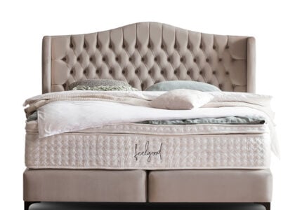 Alternative view of Boxspringbett Maison in Velours