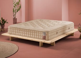 Luxus Taschenfederkern-Matratze Prestige 140x200 cm Bio Baumwolle