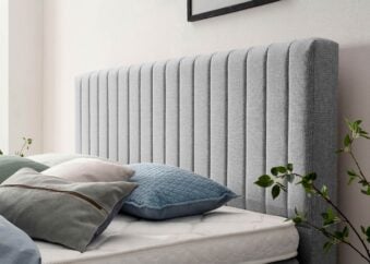 Alternative view of Boxspringbett Paris in Webstoff