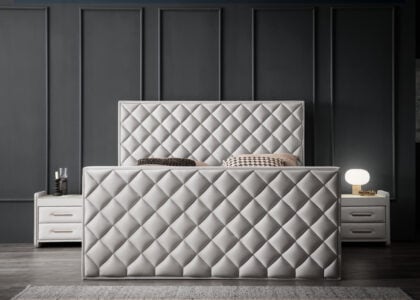 Luxus Boxspringbett Pera Grau Picasso Velours Luxus Boxspringbett Pera Grau Picasso Velours
